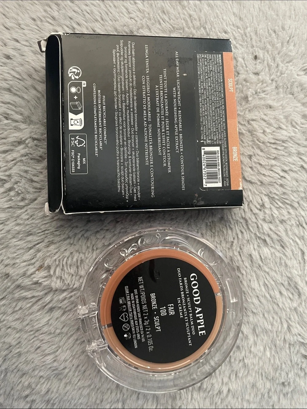 KVD Shade Duo Cream Contour & Bronzer — Nude Tan
